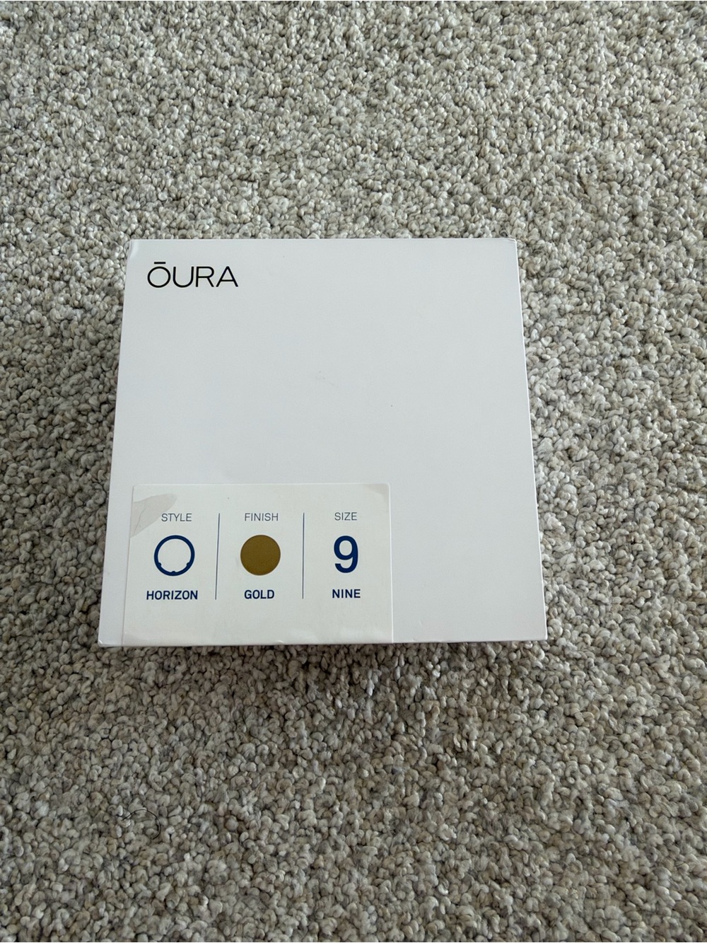 Oura Gen3 Horizon Smart Ring - Gold